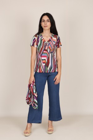 Conjuto de Punto de Mujer|Twinset Estampado| M47 Modas Benidorm