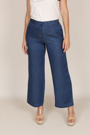 Pantalones de Mujer| Pantalon Tobillero Tencel| M47 Modas Benidorm