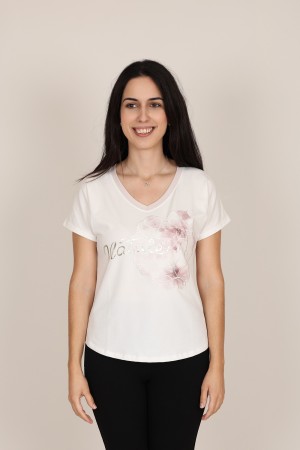 Camiseta Joya de Mujer| Camiseta Algodon Organico| M47 Modas Benidorm