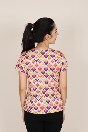 Camisa Estampada de Mujer| Camisa Coordinada| M47 Modas Benidorm