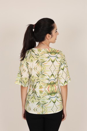 Knit Kimono Positional Print| M47 Modas Benidorm