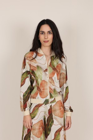 Midi Dress Flared Cut Seventies Print| M47 Modas Benidorm