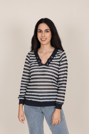 Positional Print Jeans Twinset| M47 Modas Benidorm