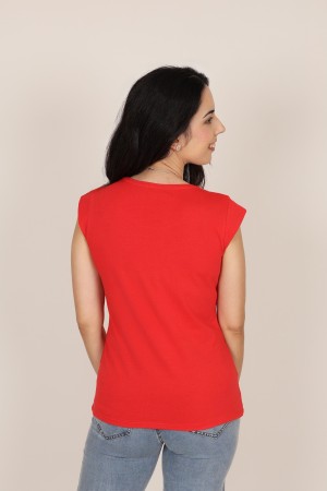 Linen Lingerie sleeveless T-shirt| M47 Modas Benidorm