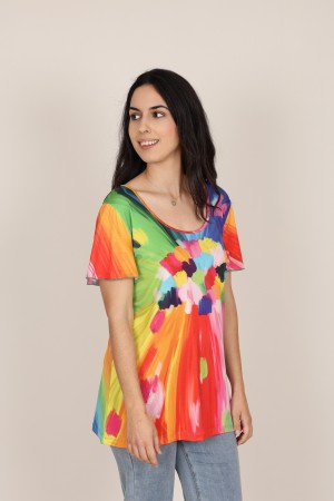 Camiseta Oversize Mujer| Camisetas Estampadas| M47 Modas Benidorm