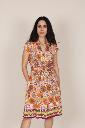 Vestido camisero de Mujer | Vesitido Posicional| M47 Modas Benidorm