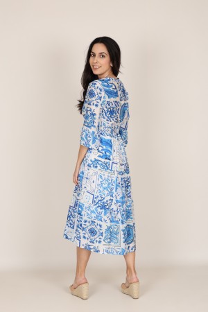 Flowing Printed Blouse| M47 Modas Benidorm