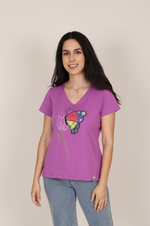 Camiseta Curvy Mujer| Camisetas Algodón| M47 Modas Benidorm