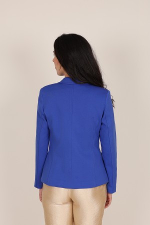 Straight-Cut Crepe Blazer| M47 Modas Benidorm