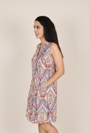 Flowing Printed Blouse| M47 Modas Benidorm