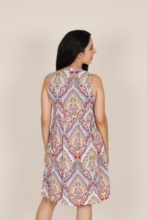 Flowing Printed Blouse| M47 Modas Benidorm