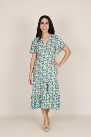 Vestido Boho | Vestido Maxi Estampado | M47 Modas Benidorm