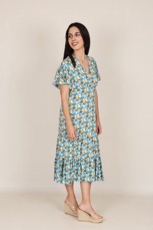 Vestido Boho | Vestido Maxi Estampado | M47 Modas Benidorm