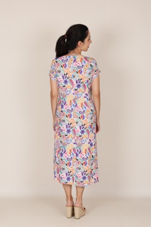 Boho Multicolored Dress| M47 Modas Benidorm