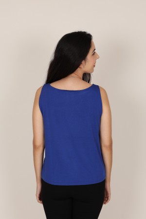 T-Shirt Lace & Plumeti Round-neckline| M47 Modas Benidorm