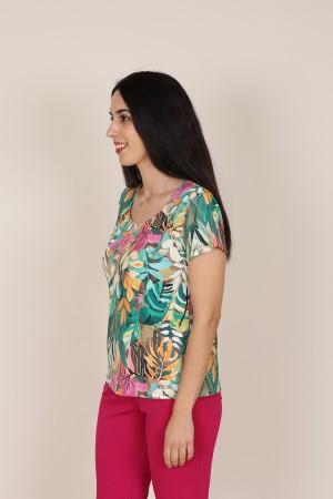 Positional Print Jeans Twinset| M47 Modas Benidorm