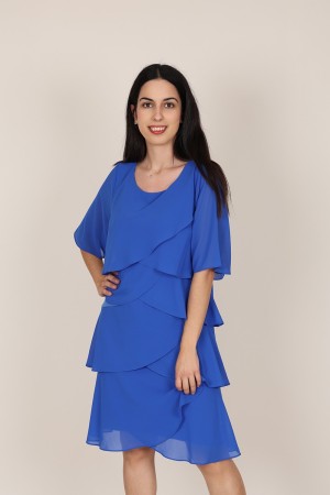 Long Midi Layers Dress | M47 Modas Benidorm
