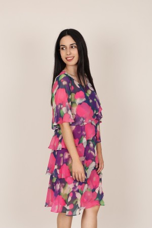 Long Midi Layers Dress | M47 Modas Benidorm