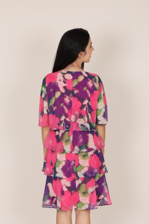 Long Midi Layers Dress | M47 Modas Benidorm