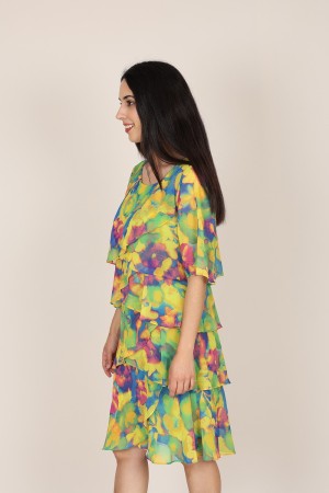 Long Midi Layers Dress | M47 Modas Benidorm