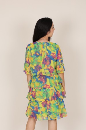 Long Midi Layers Dress | M47 Modas Benidorm