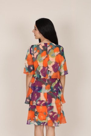 Long Midi Layers Dress | M47 Modas Benidorm