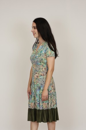 Vestido Midi Estampado | Vestido Punto|  M47 modas Benidorm
