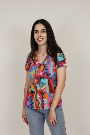 Camiseta Estampada de Mujer| Camiseta Punto| M47 Modas Benidorm