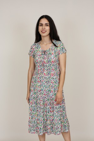 Vestido Midi Estampado| Vestido Boho|  M47 Modas Benidorm