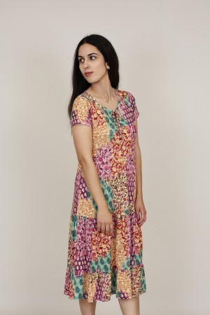 Boho Multicolored Dress| M47 Modas Benidorm