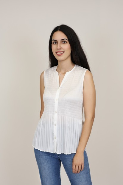 Blusa Plisada | Blusa Evento| M47 Modas Benidorm