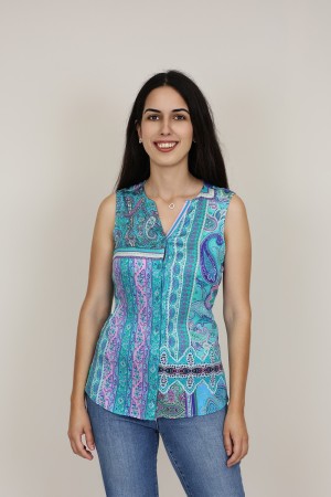 Camisa de Mujer Viscosa ECO| Blusa Fluida|  M47 Modas Benidorm