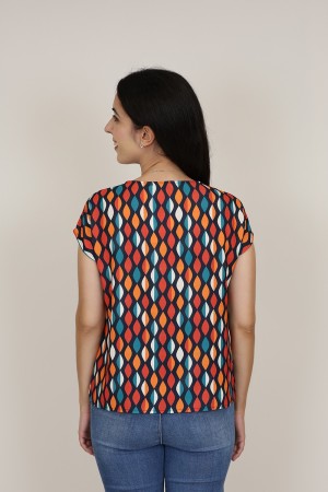 Blouse Paisley Print| M47 Modas Benidorm