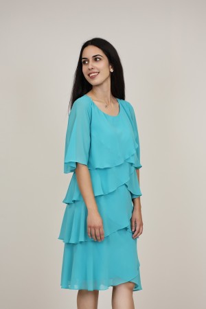Long Midi Layers Dress | M47 Modas Benidorm
