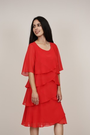 Long Midi Layers Dress | M47 Modas Benidorm