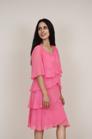 Long Midi Layers Dress | M47 Modas Benidorm