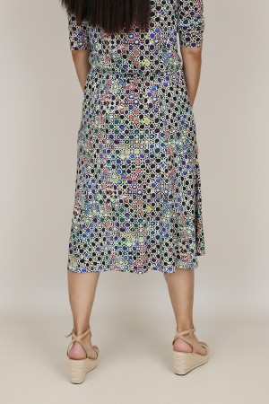 Midi Skirt Liberty Print| M47 Modas Benidorm