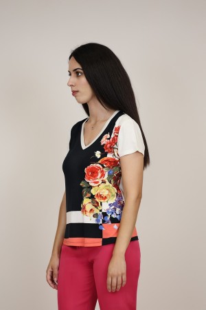 Camisetas y Tops de Mujer| Camiseta Animal Print| M47 Modas Benidorm