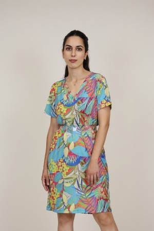  Vestido Punto Mujer | Vestido Estampado| M47 modas Benidorm