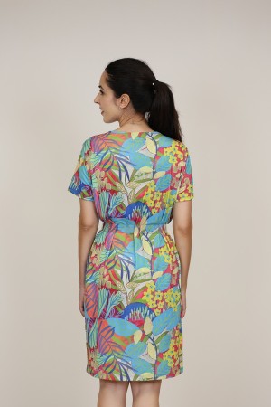  Vestido Punto Mujer | Vestido Estampado| M47 modas Benidorm