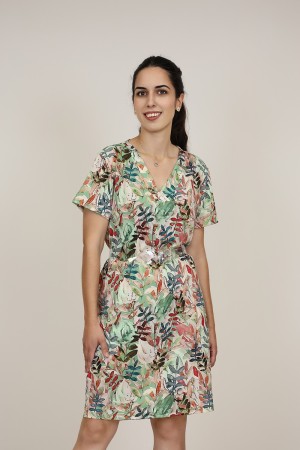  Vestido Punto Mujer | Vestido Estampado| M47 modas Benidorm