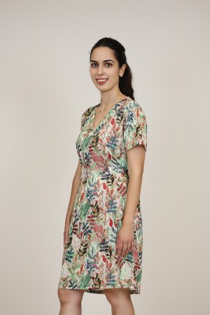  Vestido Punto Mujer | Vestido Estampado| M47 modas Benidorm