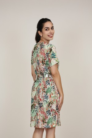  Vestido Punto Mujer | Vestido Estampado| M47 modas Benidorm