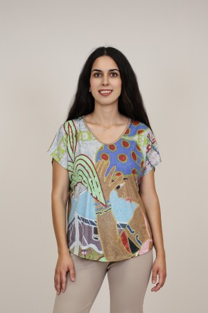 Camisetas Punto Mujer | Camisetas Estampadas | M47 Modas Benidorm