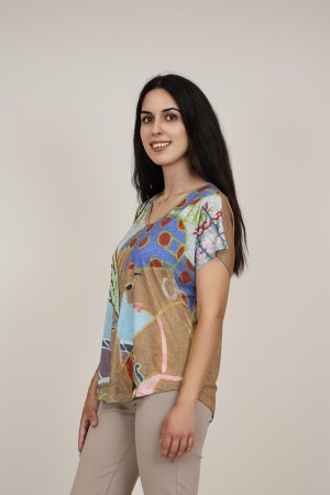 Camisetas Punto Mujer | Camisetas Estampadas | M47 Modas Benidorm