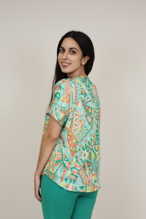Camisa de Mujer Viscosa ECO| Blusa Fluida|  M47 Modas Benidorm