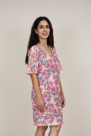Vestido Midi Invitada| Vestido Blonda| M47 Modas Benidorm