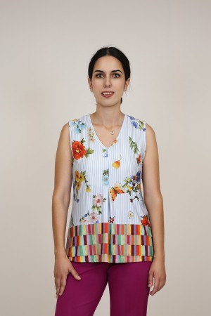 Camisetas y Tops de Mujer| Camiseta Estampada| M47 Modas Benidorm