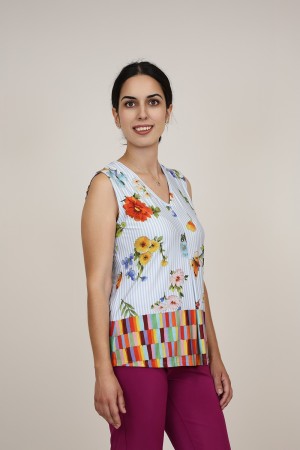 Camisetas y Tops de Mujer| Camiseta Estampada| M47 Modas Benidorm