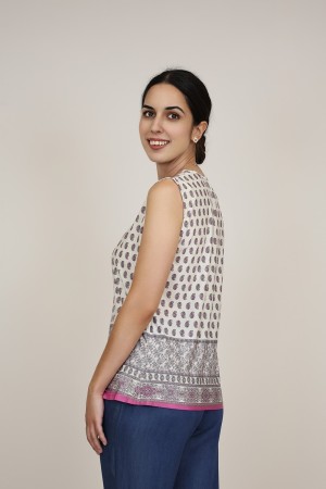  knit T-shirt Sleeveless| M47 Modas Benidorm